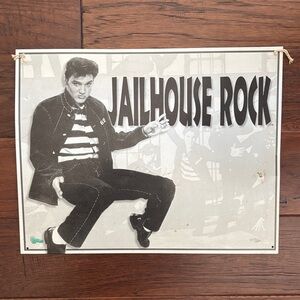 Tin Jailhouse Rock Poster